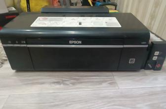 Epson l800 цветной принтер
