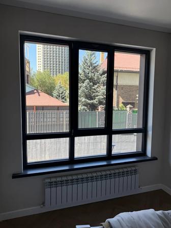 Пластиковые окна бу 3 штуки