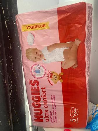 Продам хаггис подгузники 4 упаковки, возможно штучно
