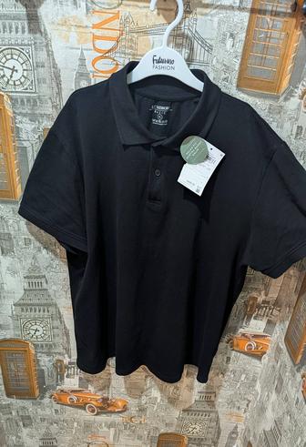 Футболка поло чёрная новая