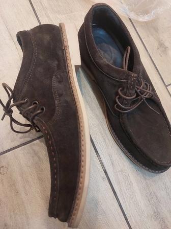 Лоферы мужские замшевые