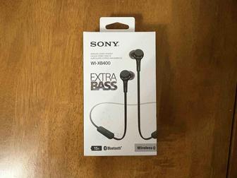 Новые беспроводные наушники Sony WI-XB400
