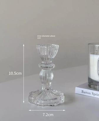 Подсвечники стеклянные