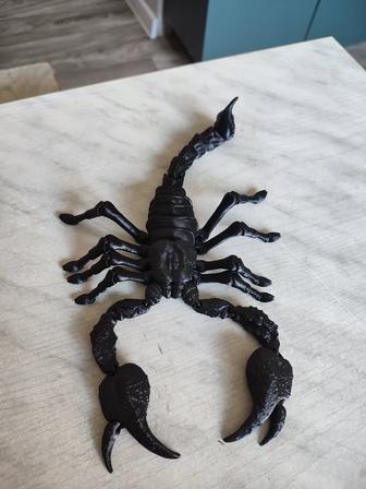 Продаю подвижную игрушку, скорпион, 27см, сделан на 3D принтере.