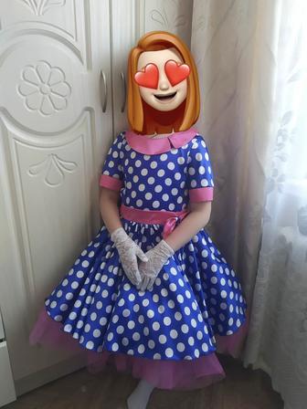 Платье стиляги на выпускной в детский сад.