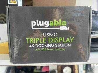 Plugable USB-C Triple Display 4K Docking Station (UD-ULTC4K)