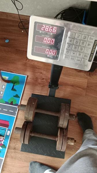 Продам гантели советские