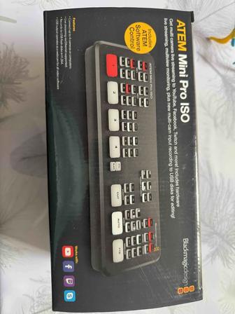 Blackmagic Atem mini pro ISO