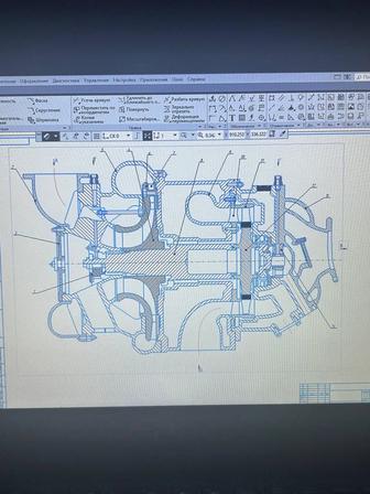 Чертежи в приложении Компас