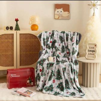 Пледы новогодние оптом и в розницу