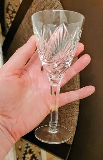 Рюмки хрустальные без сколов в отличном состоянии