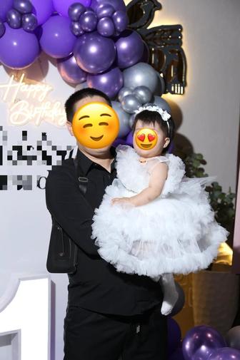 Пышное платье на один годик