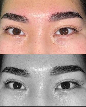 Ламинирование бровей и ресниц