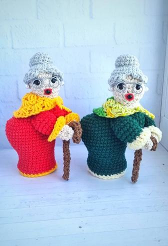 Бабуля-игольница, сувениры, подарки на новый год, ручной работы