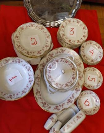 Сервиз японский, фарфор