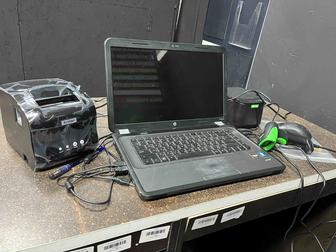 Комплект umag. Ноутбук сканер принтер чеков и этикеток