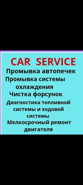 Чистка форсунок, промывка автопечек