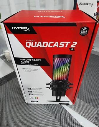 Микрофон HyperX Quadcast 2 S