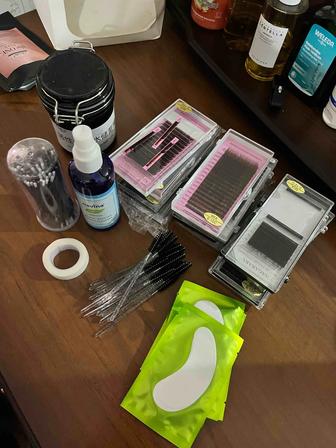 Материалы для наращивания ресниц