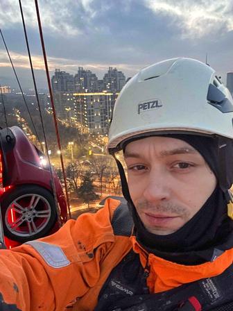 Промышленные альпинисты, Высотные работы, Монтаж, Герметизация, Мойка