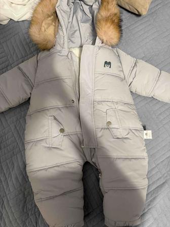 Детский зимний комбинезон