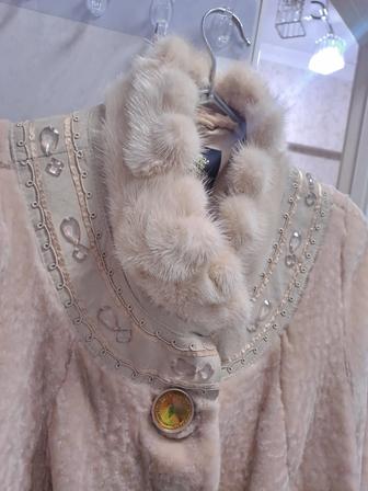 Мутоновая Шуба женская