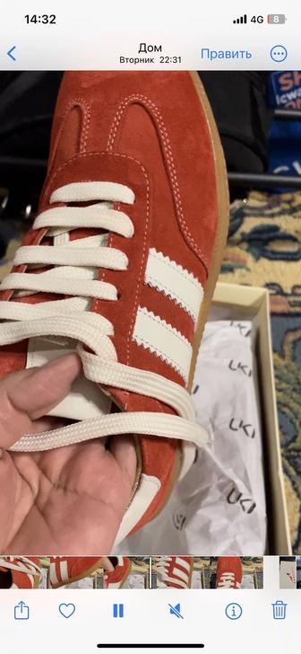 Кожаные кроссовки с 50% скидкой