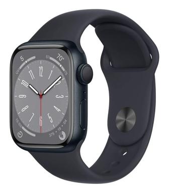 Новые не распакованные apple watch S8 44 mm, чёрные