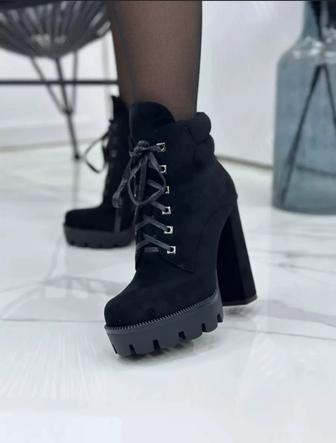 Ботильоны демисезонные на каблуке