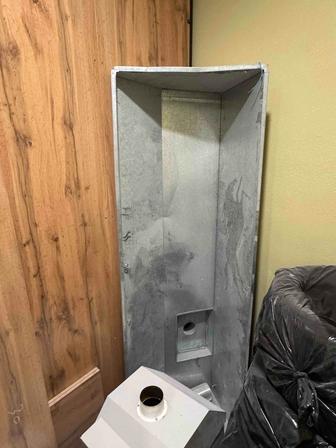 Оцинкованная вытяжка