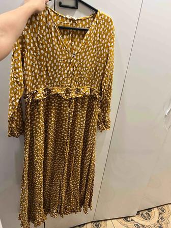 Турецкое штапельное платье в отл состоянии