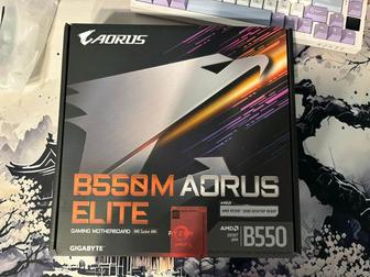 Материнская плата gigabyte b550m aorus elite