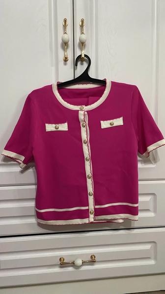 Продам трикотажная двойка с юбкой