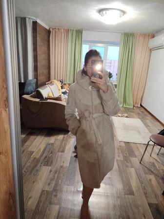 Шуба мутон 42 размер