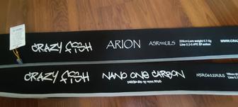 Спиннинг Crazy Fish Arion, Nano One Carbon