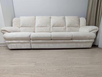 Продам диван раскладной материал плюш очень мягкий комфортный
