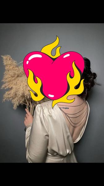 Платье Lichi, миди, шелк