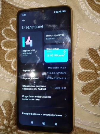 Продам телефон redmi 13c