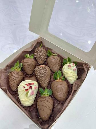 клубника а шоколаде