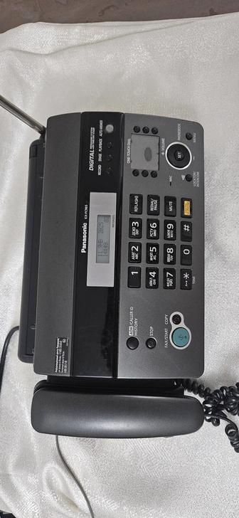 Телефон-Факс бу Panasonic с определителем номера, громкоговорителем,тоновый