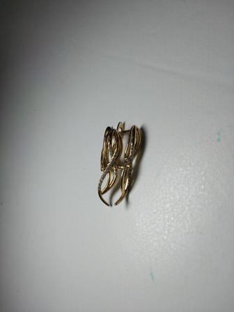 Золотые сережки