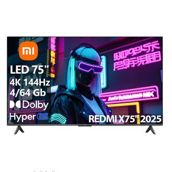 Телевизор Redmi X75 2025 [75(191см) 4K 144Hz]