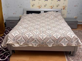 Кровать с матрасом