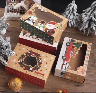 Новогодние подарочные коробки