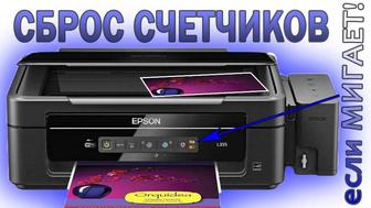 Сервис VICTORY сброс счётчиков абсорбера Epson, Canon