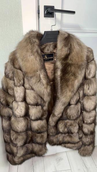 Шуба из натурального соболя