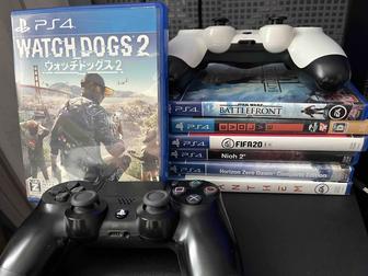 Приставка PS4 и 12 игр