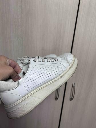 Кожанные кроссовки