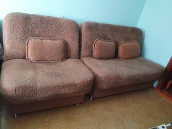 Продам диван 2-х местный и кресло производство Беларусь в хорошем состоянии