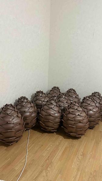 Большие декоративные шишки на заказ!